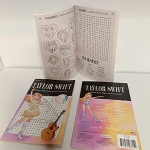 Lot Of 8 Taylor Swift Word Search & Color Book Party Favor Swifty Dreamtivity